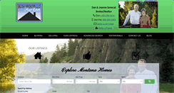 Desktop Screenshot of montanalandhomes.com